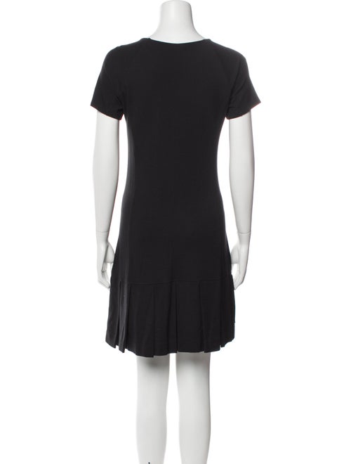 Theory Scoop Neck Mini Dress