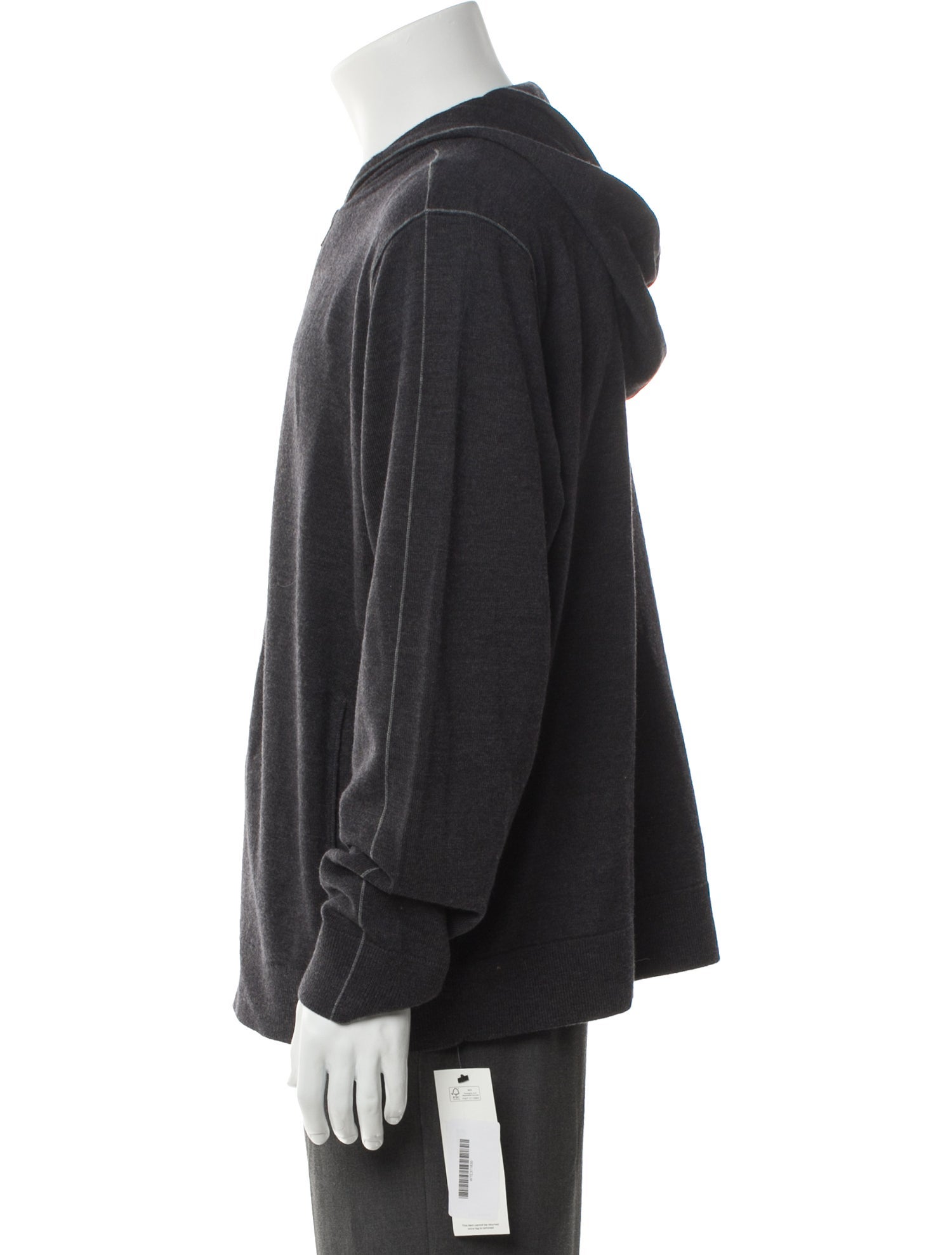 Theory Merino Wool Mock Neck Cardigan