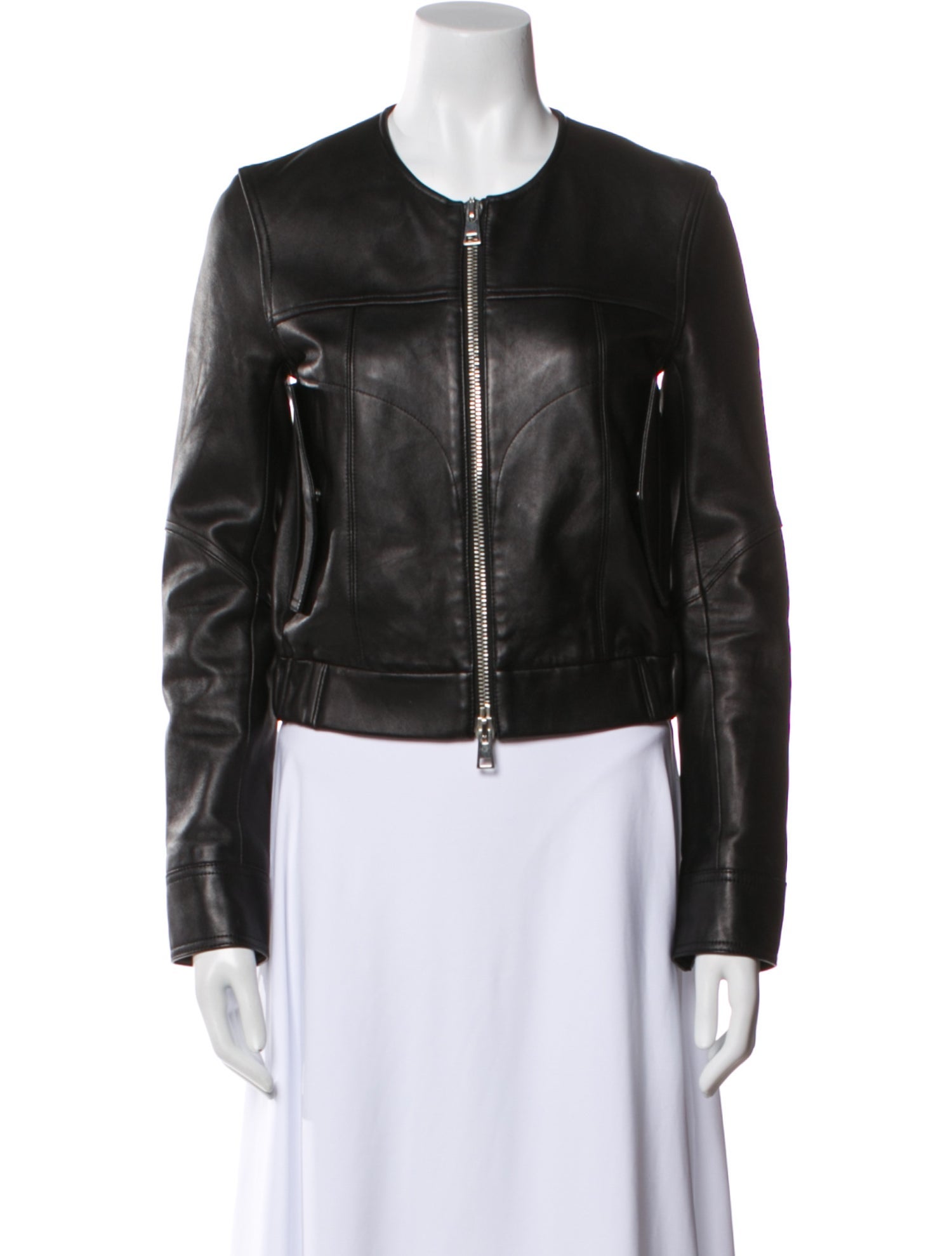 Theory Leather Biker Jacket