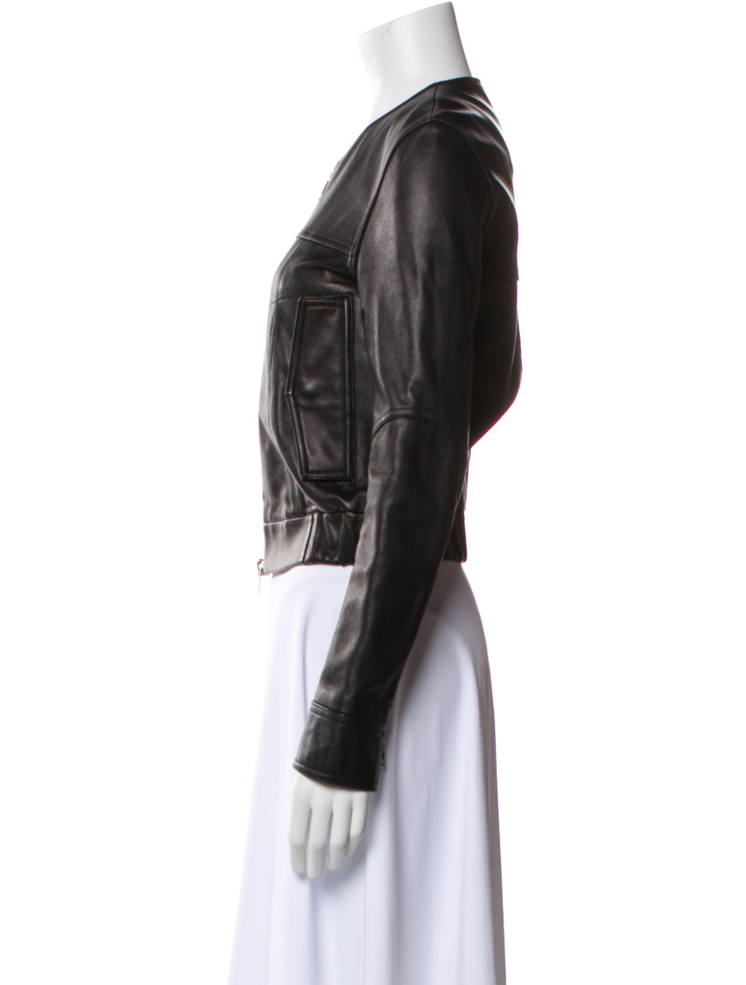 Theory Leather Biker Jacket