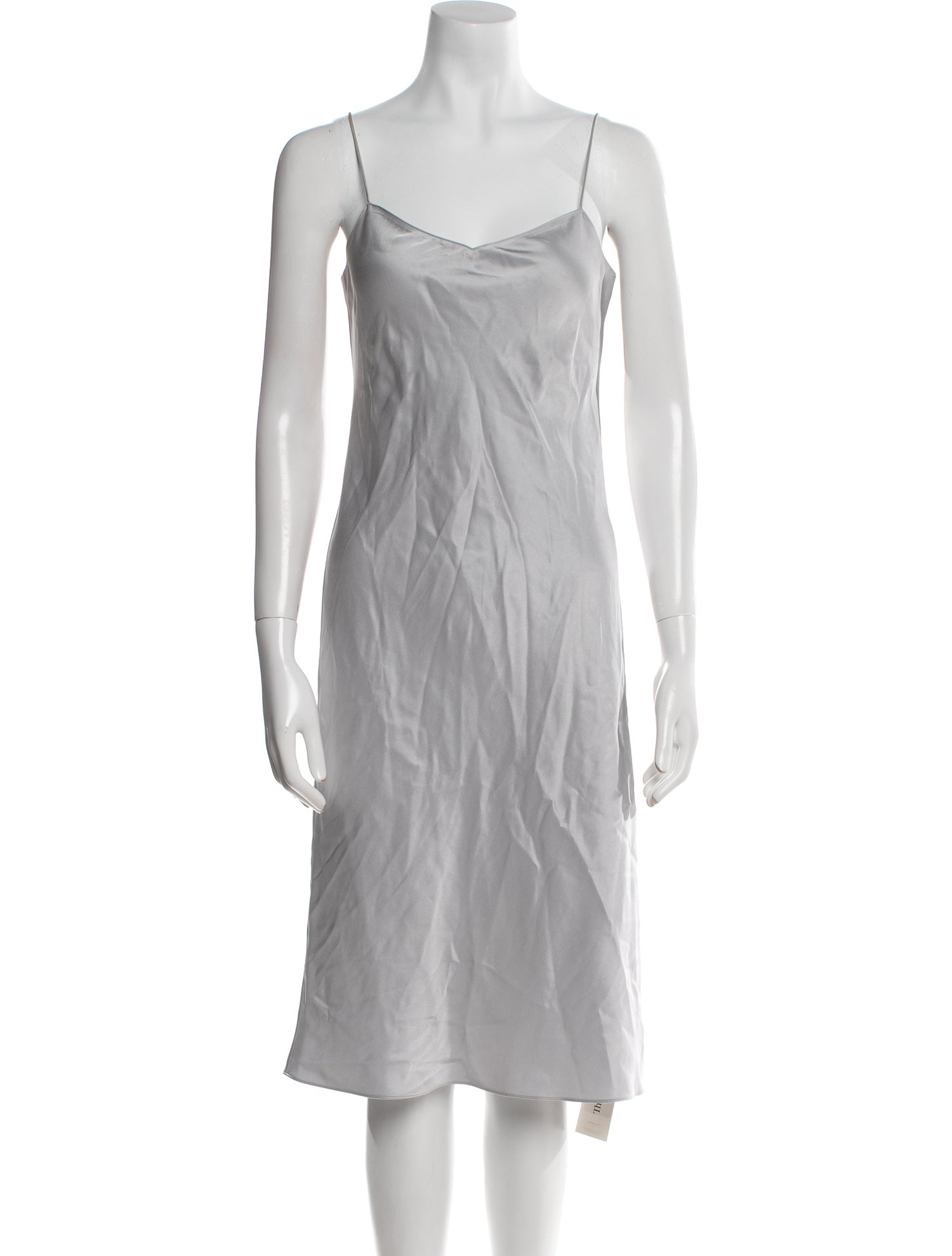 Theory Cowl Neck Midi Length Dress