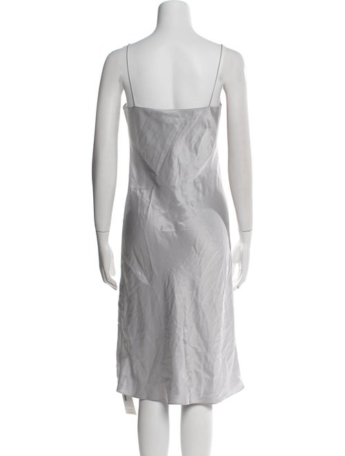 Theory Cowl Neck Midi Length Dress