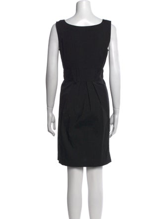 Theory Scoop Neck Knee-Length Dress