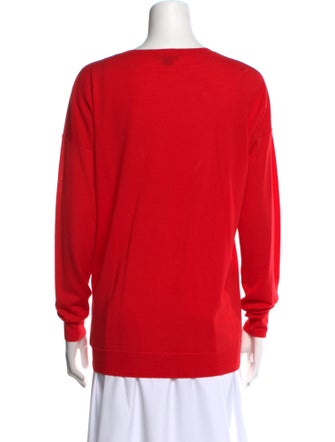 Theory Wool Scoop Neck Sweater