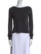 Theory Cashmere Bateau Neckline Sweater