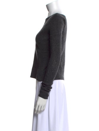 Theory Cashmere Bateau Neckline Sweater