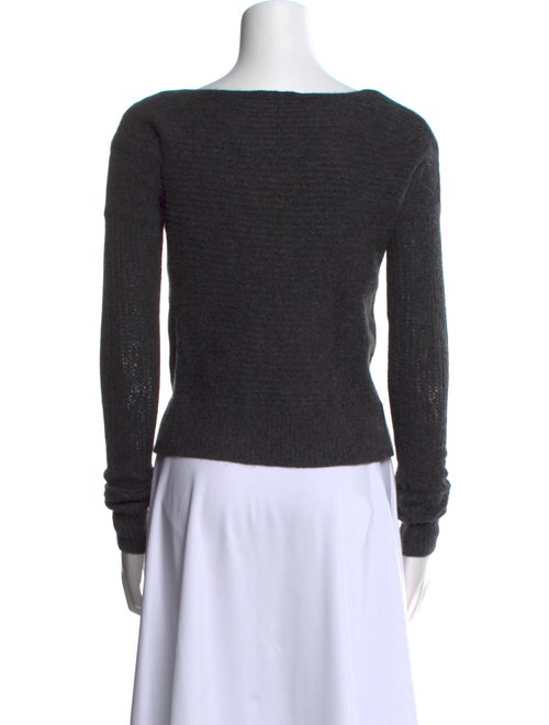 Theory Cashmere Bateau Neckline Sweater