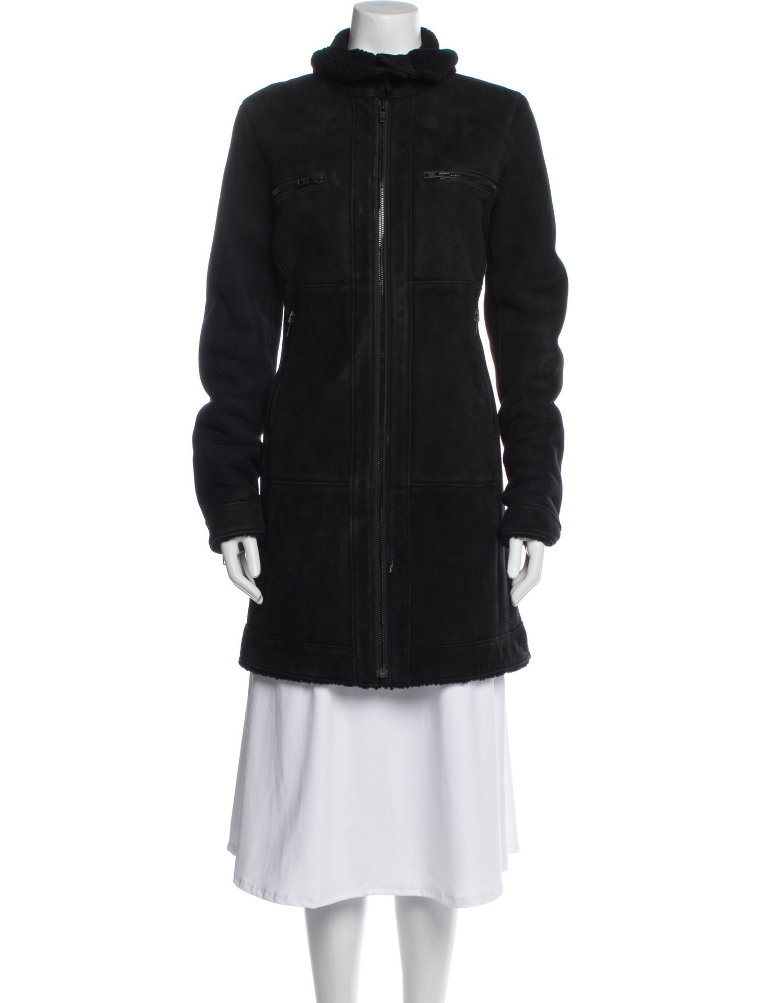 Theory Shearling Fur Coat