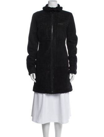 Theory Shearling Fur Coat