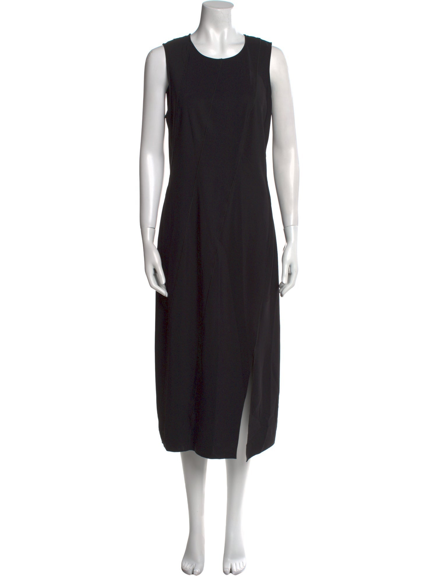Theory Crew Neck Midi Length Dress