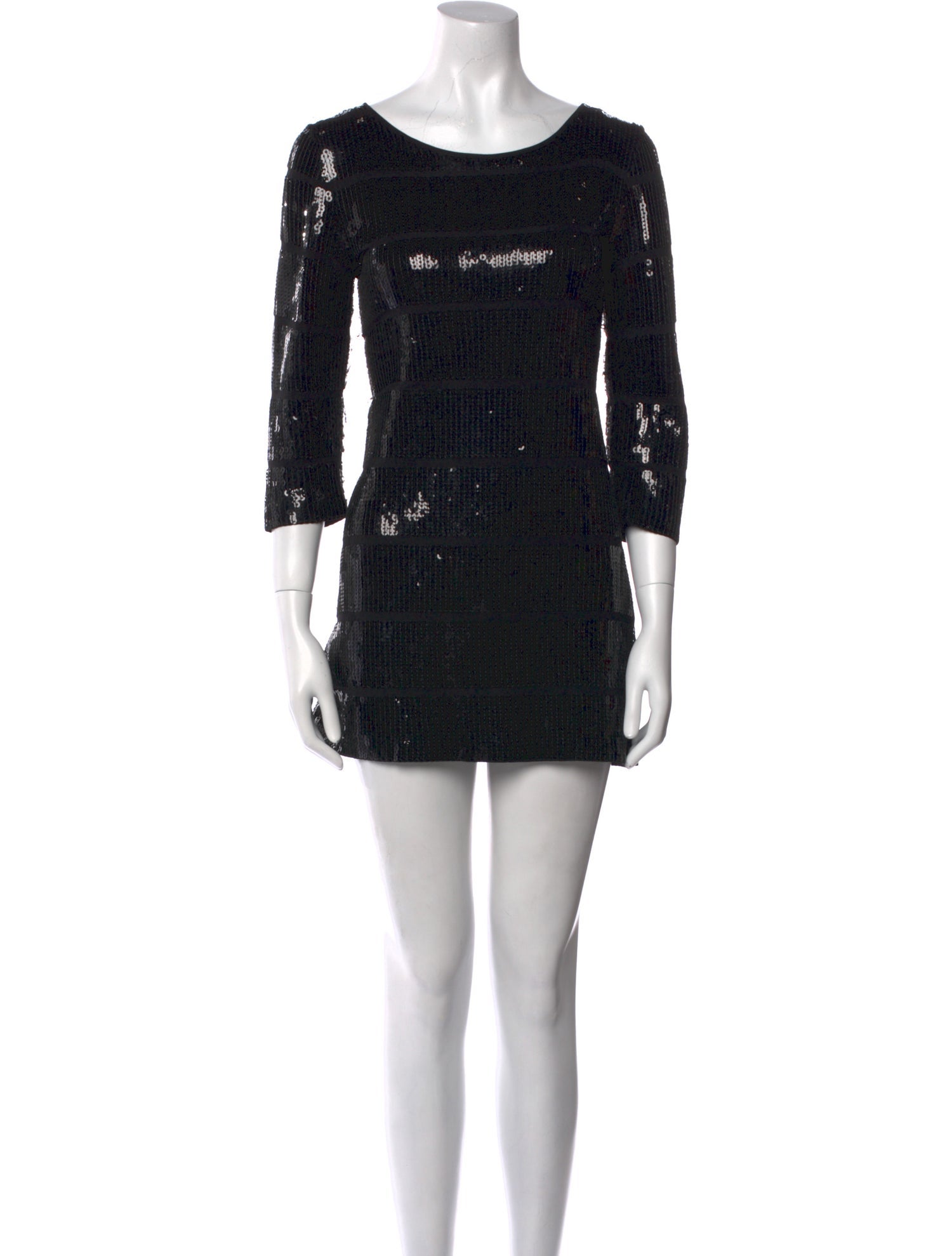 Theory Scoop Neck Mini Dress