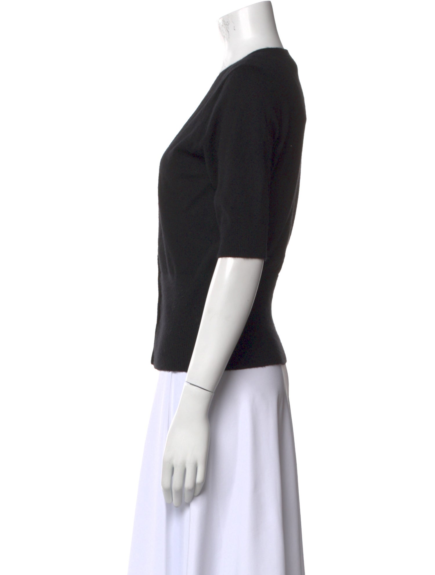 Theory Cashmere Plunge Neckline Sweater