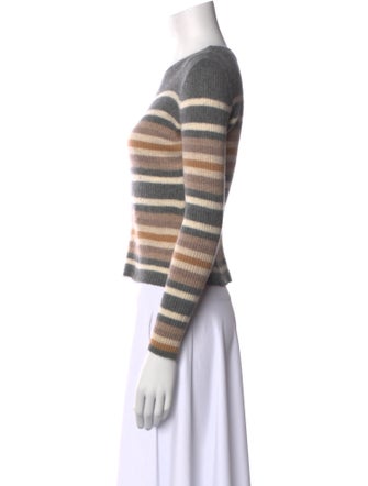 Theory Cashmere Striped Sweater