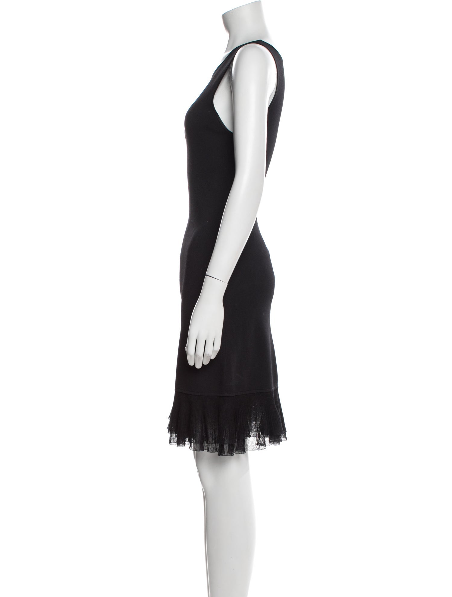 Theory Scoop Neck Mini Dress