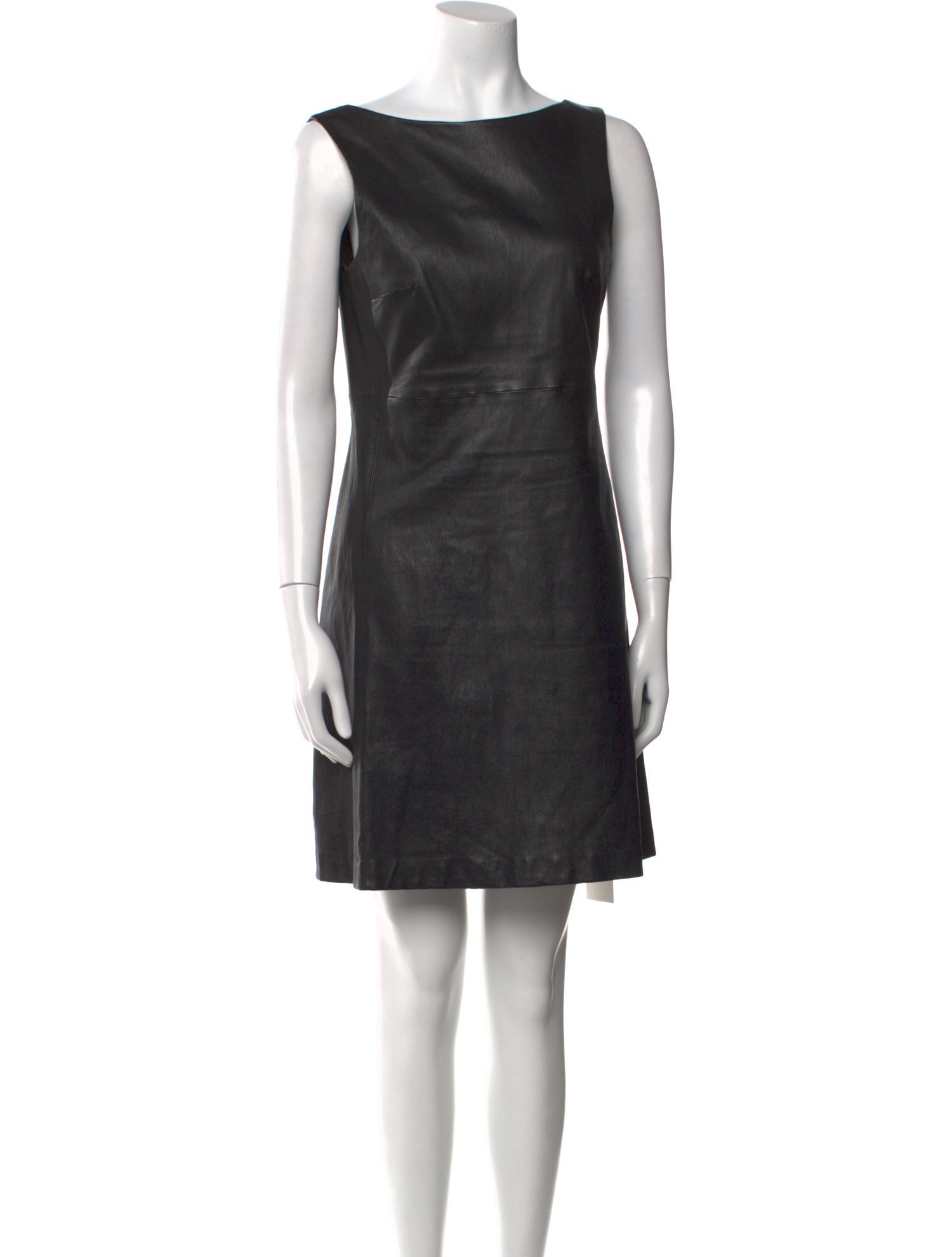 Theory Leather Mini Dress
