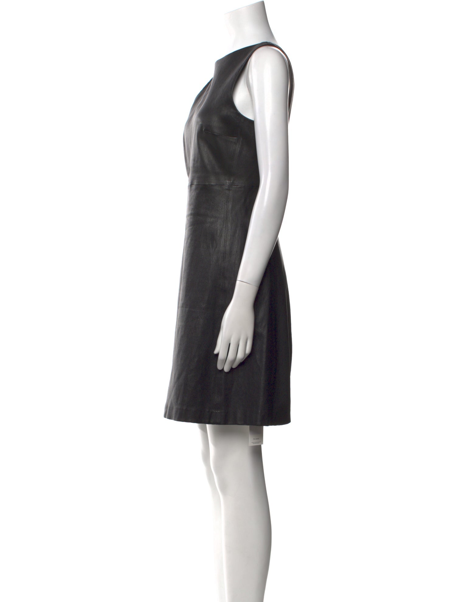 Theory Leather Mini Dress