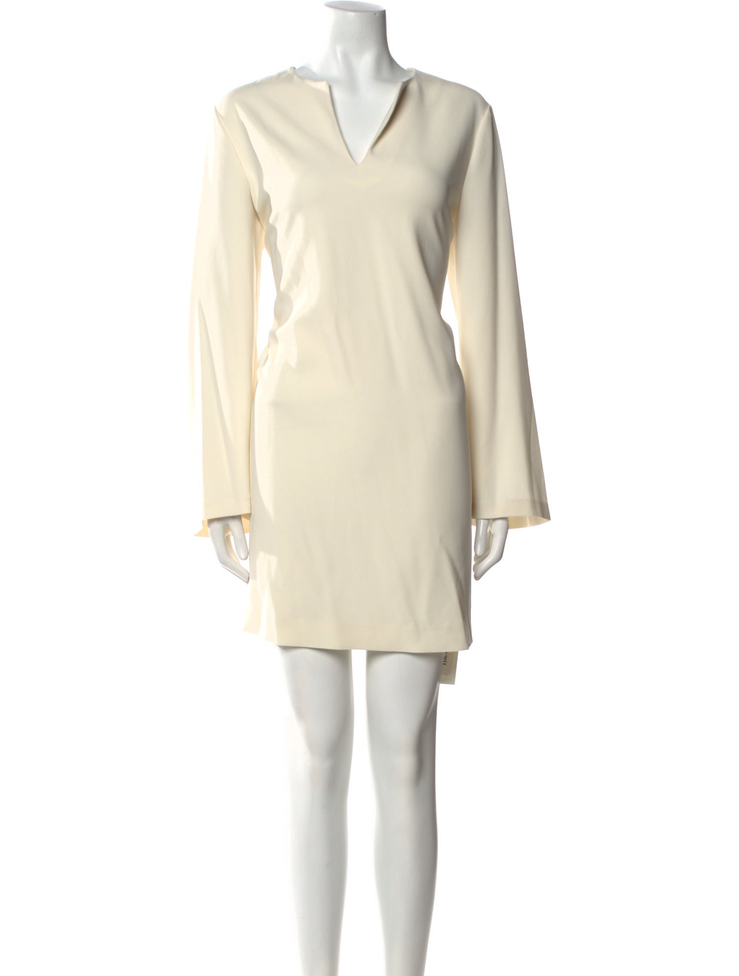 Theory V-Neck Mini Dress