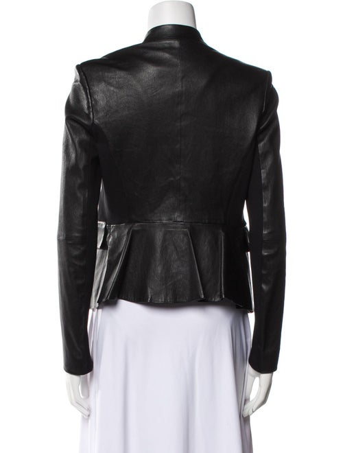Theory Lamb Leather Evening Jacket