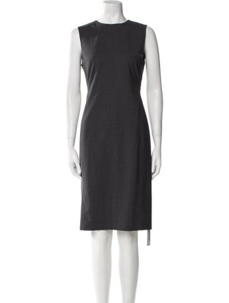 Theory Wool Knee-Length Dress