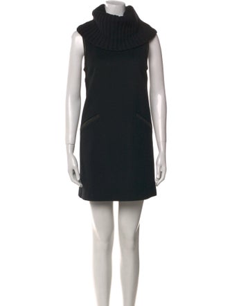Theory Virgin Wool Mini Dress