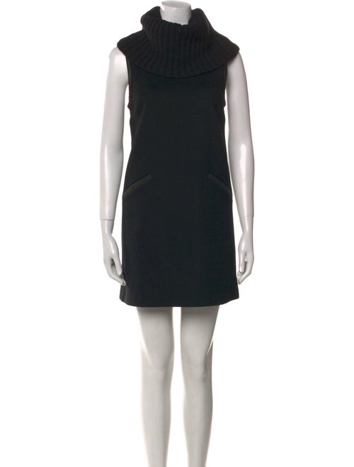 Theory Virgin Wool Mini Dress