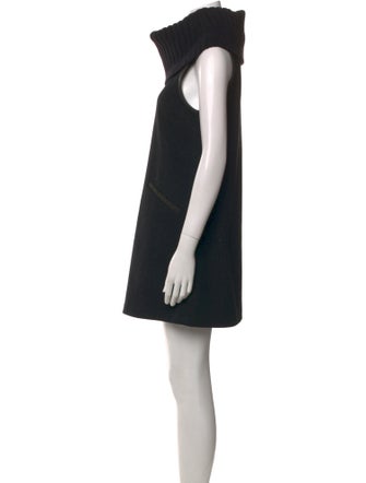 Theory Virgin Wool Mini Dress