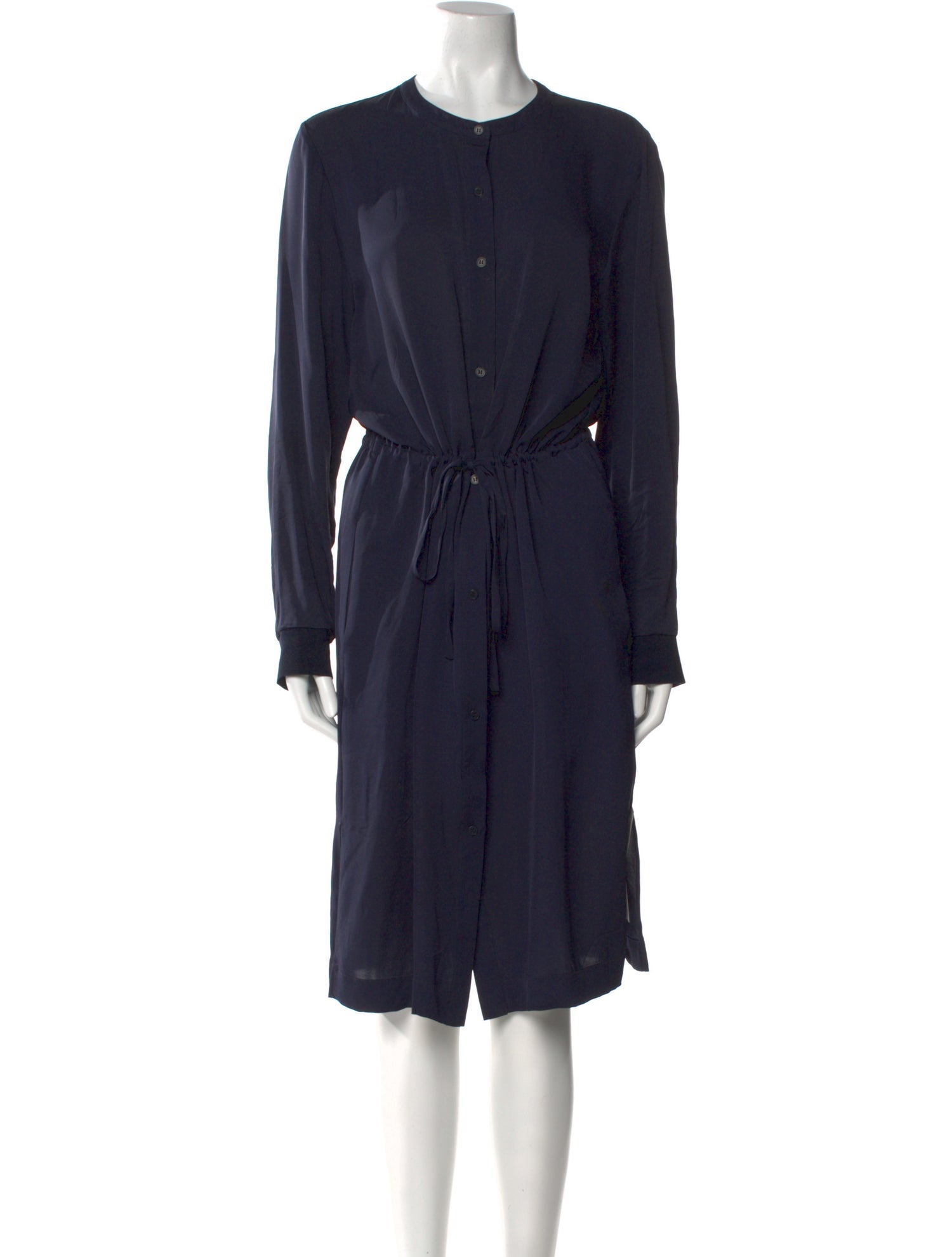 Theory Silk Midi Length Dress