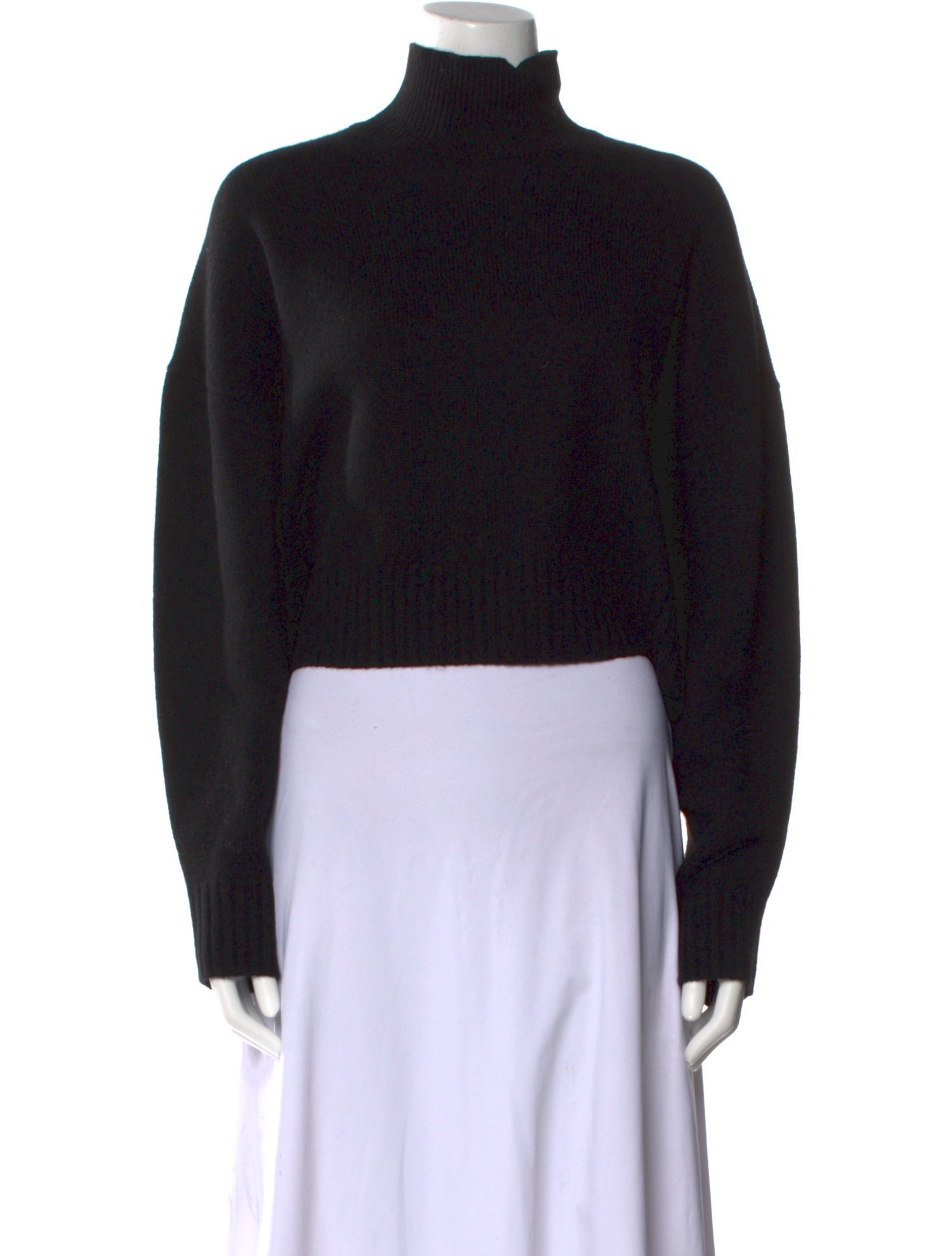 Theory Cashmere Mock Neck Sweater