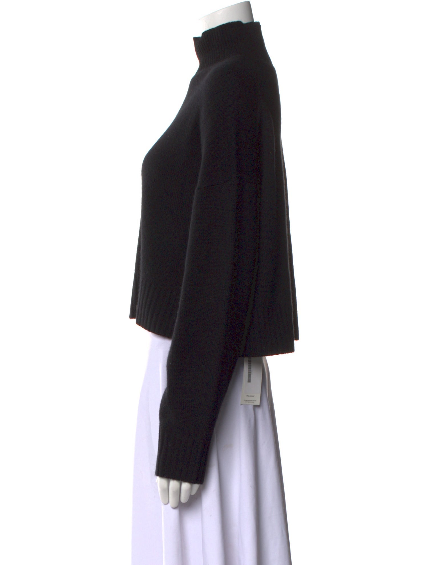 Theory Cashmere Mock Neck Sweater