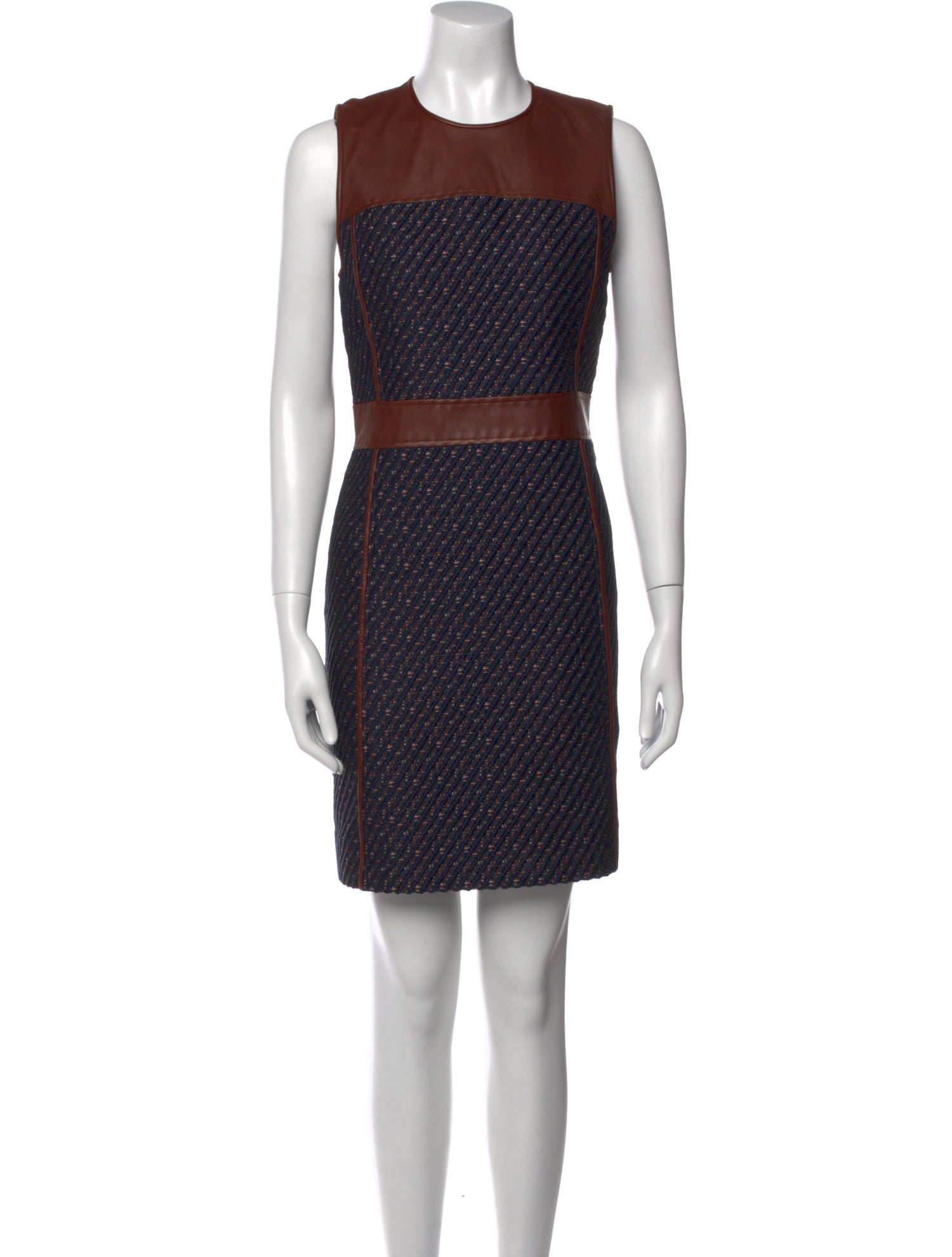 Theory Striped Mini Dress