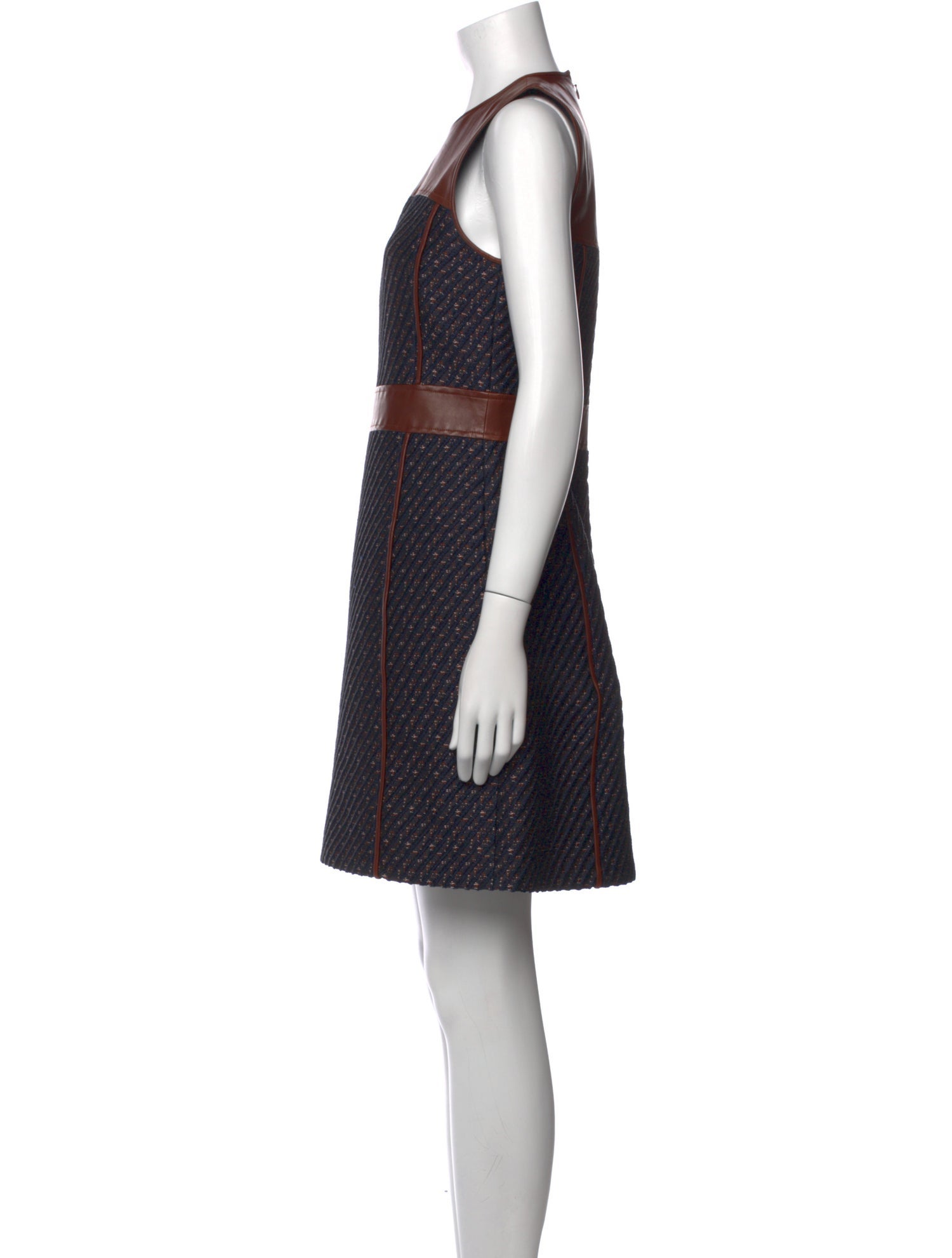 Theory Striped Mini Dress