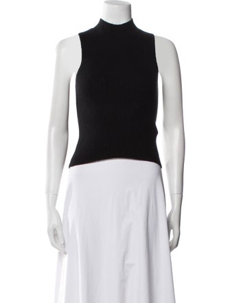 Theory Cashmere Mock Neck Sweater