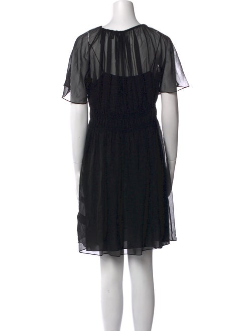 Theory Silk Mini Dress