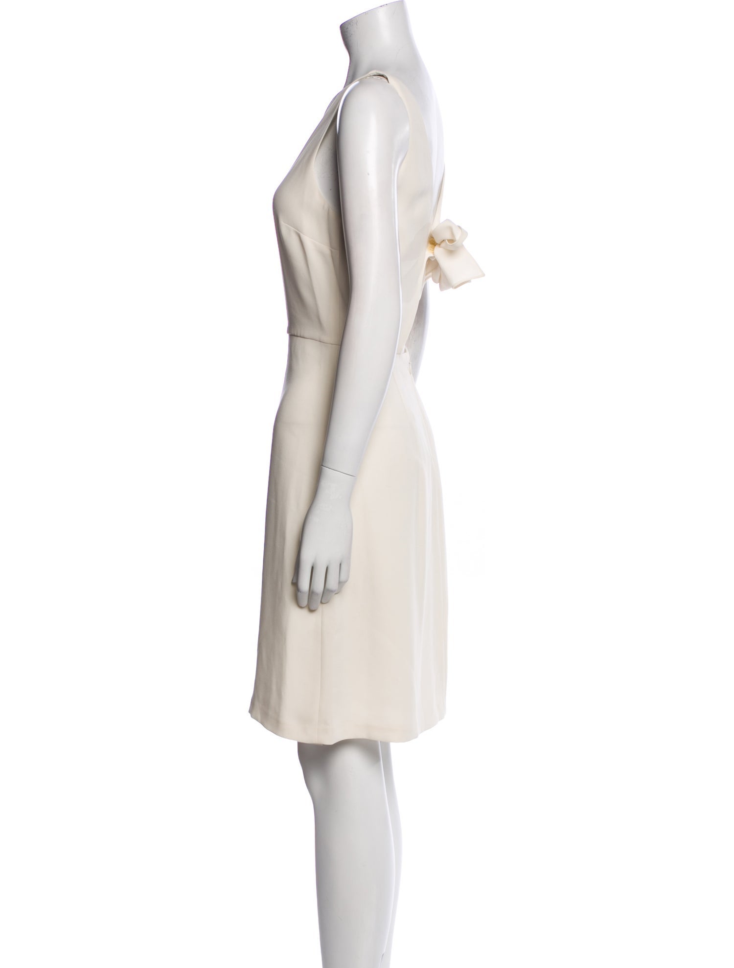 Theory Bateau Neckline Mini Dress