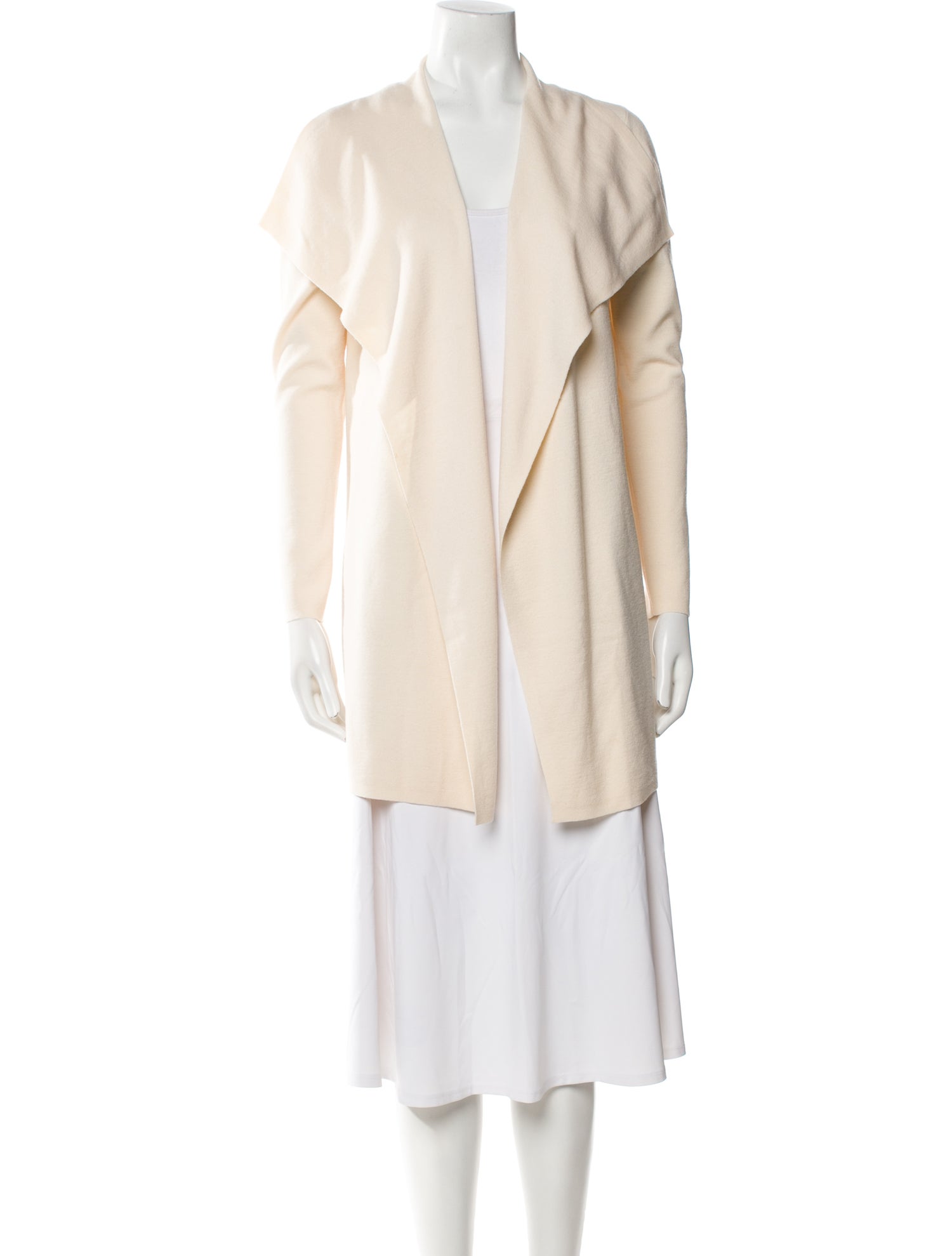 Theory Wool Open Front Sweater