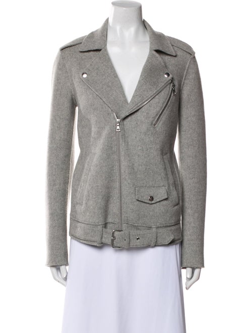 Theory Wool Biker Jacket
