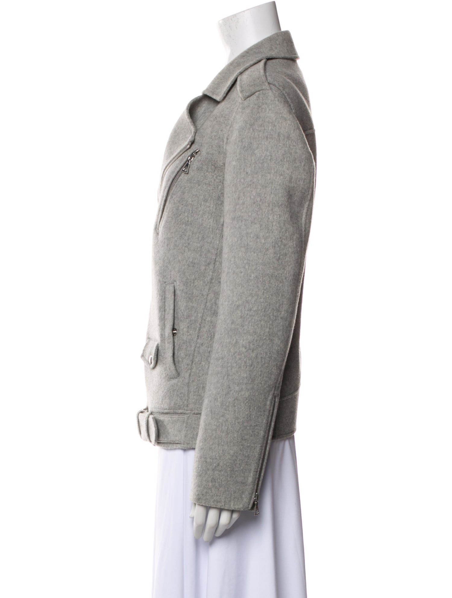 Theory Wool Biker Jacket