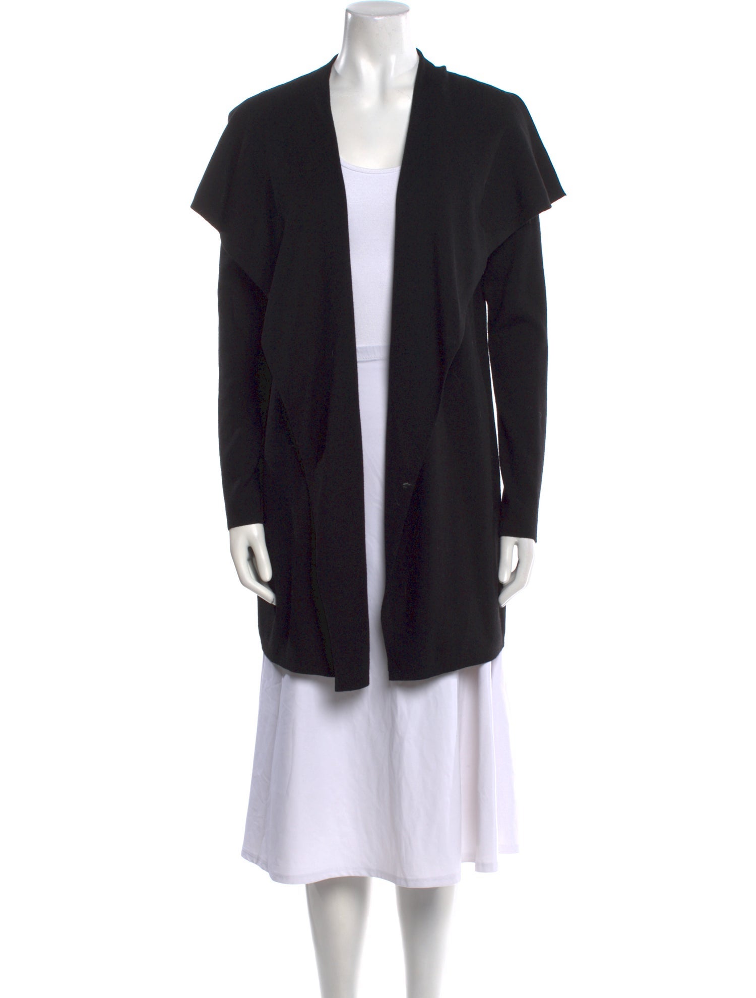 Theory Wool Open Front Sweater