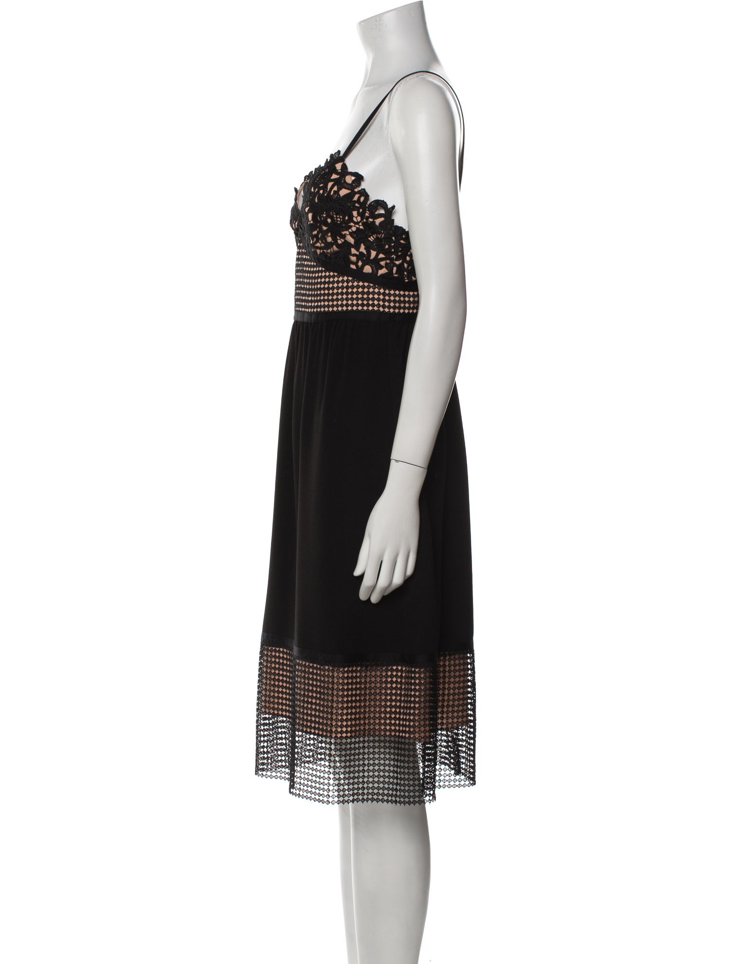 Theory Lace Pattern Midi Length Dress w/ Tags