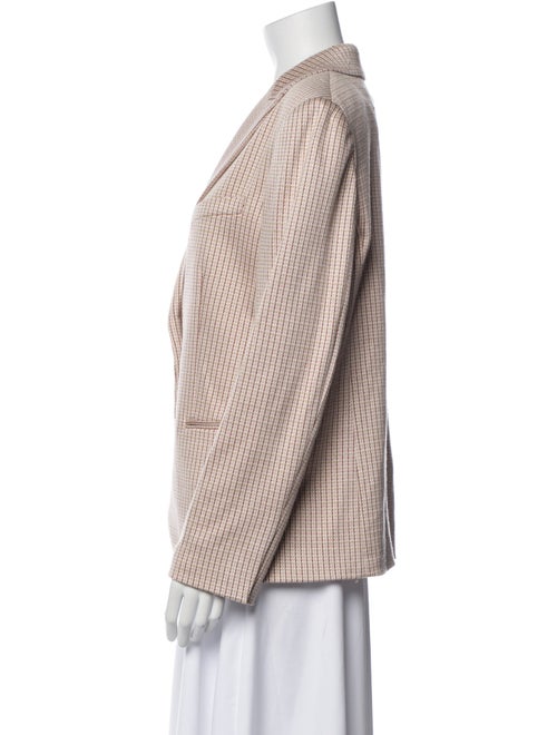 Theory Plaid Print Blazer