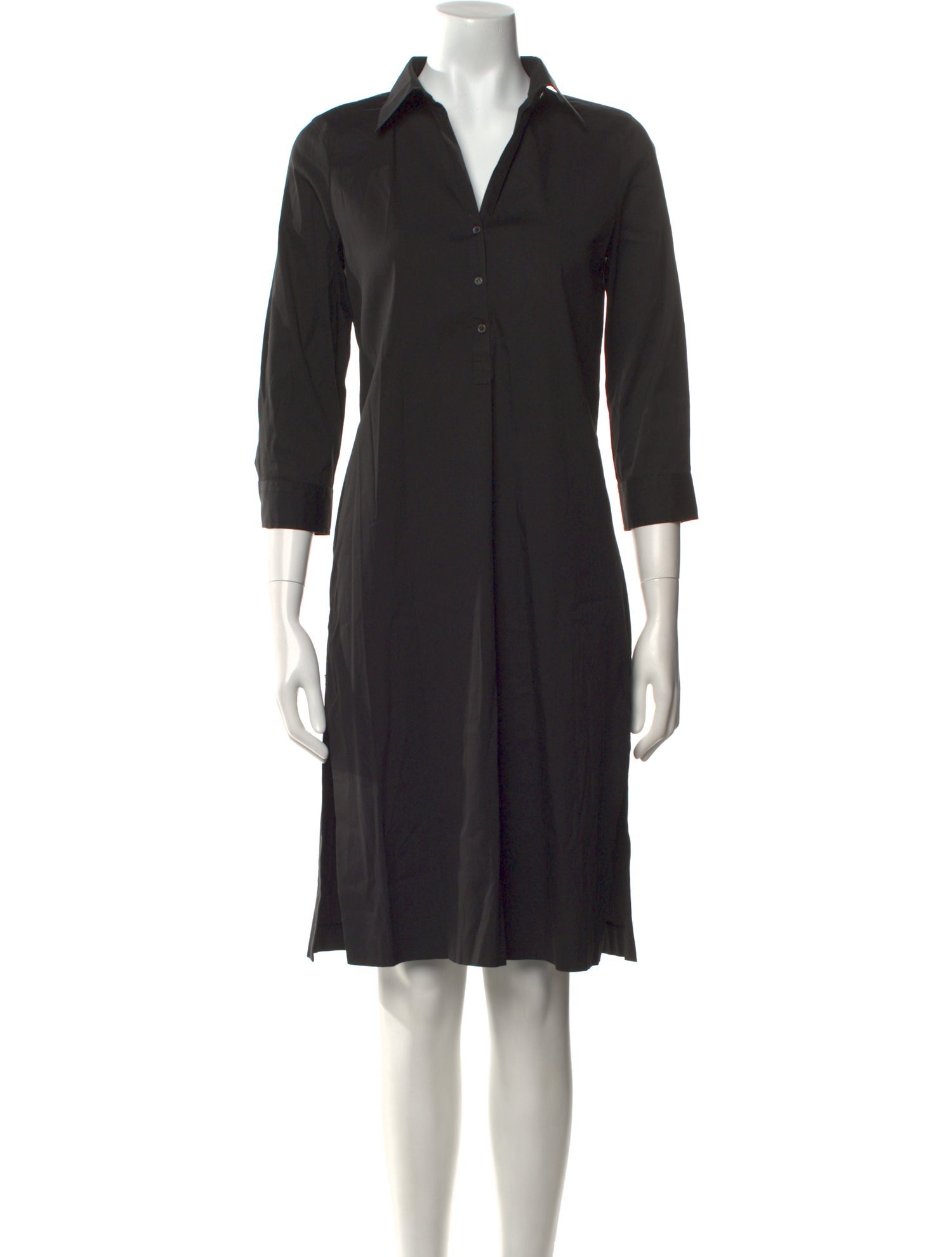 Theory V-Neck Knee-Length Dress