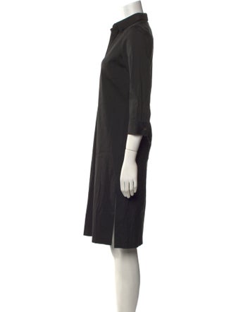Theory V-Neck Knee-Length Dress