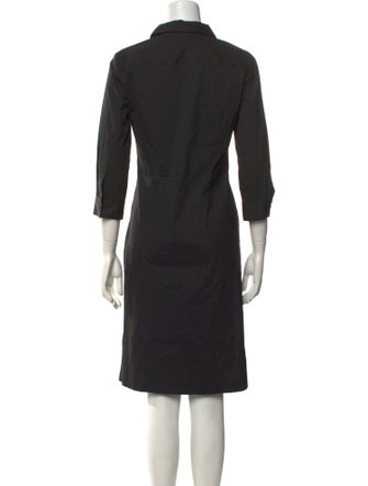 Theory V-Neck Knee-Length Dress