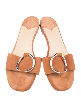 Theory Suede Slides