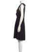 Theory V-Neck Knee-Length Dress