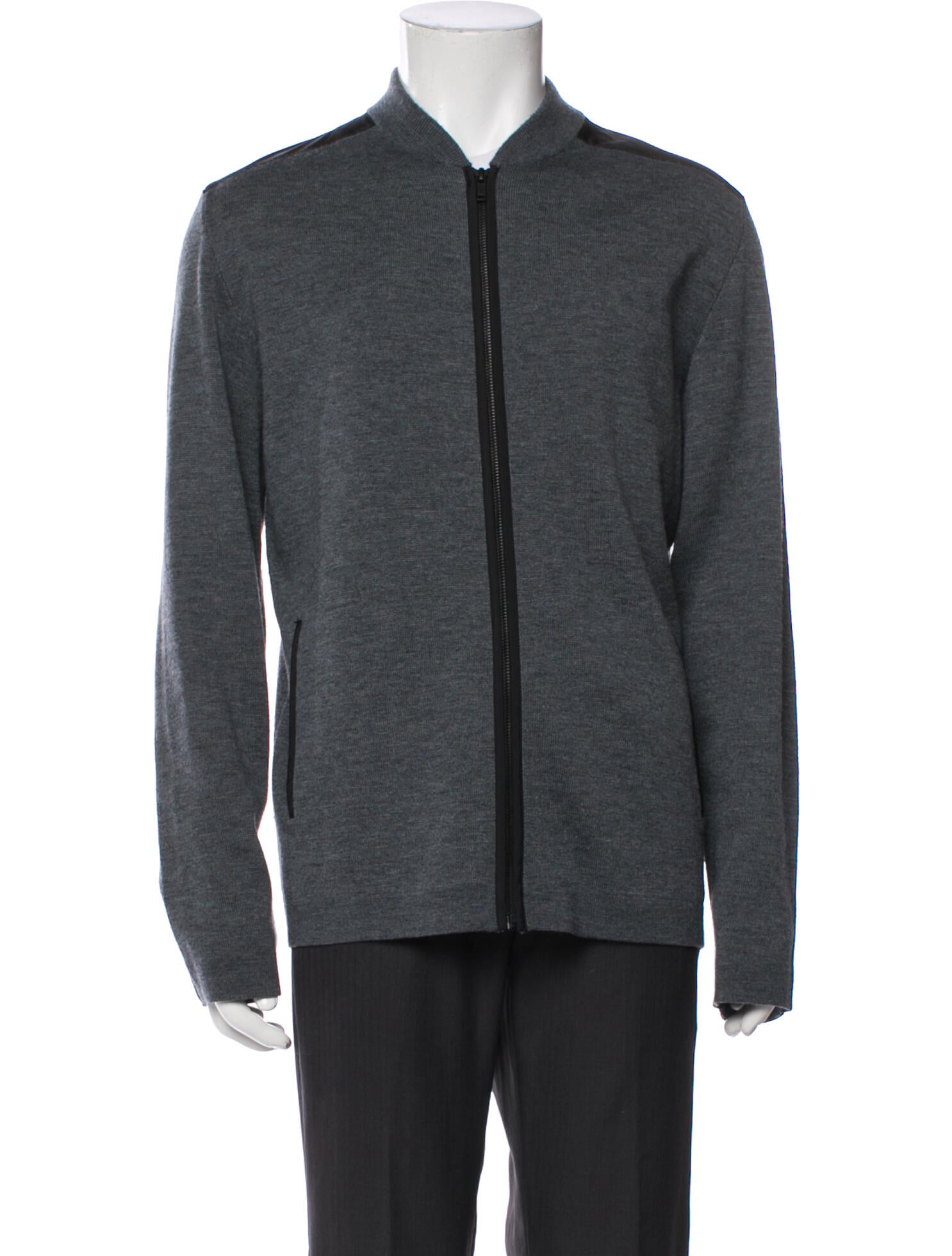 Theory Merino Wool Bomber Jacket