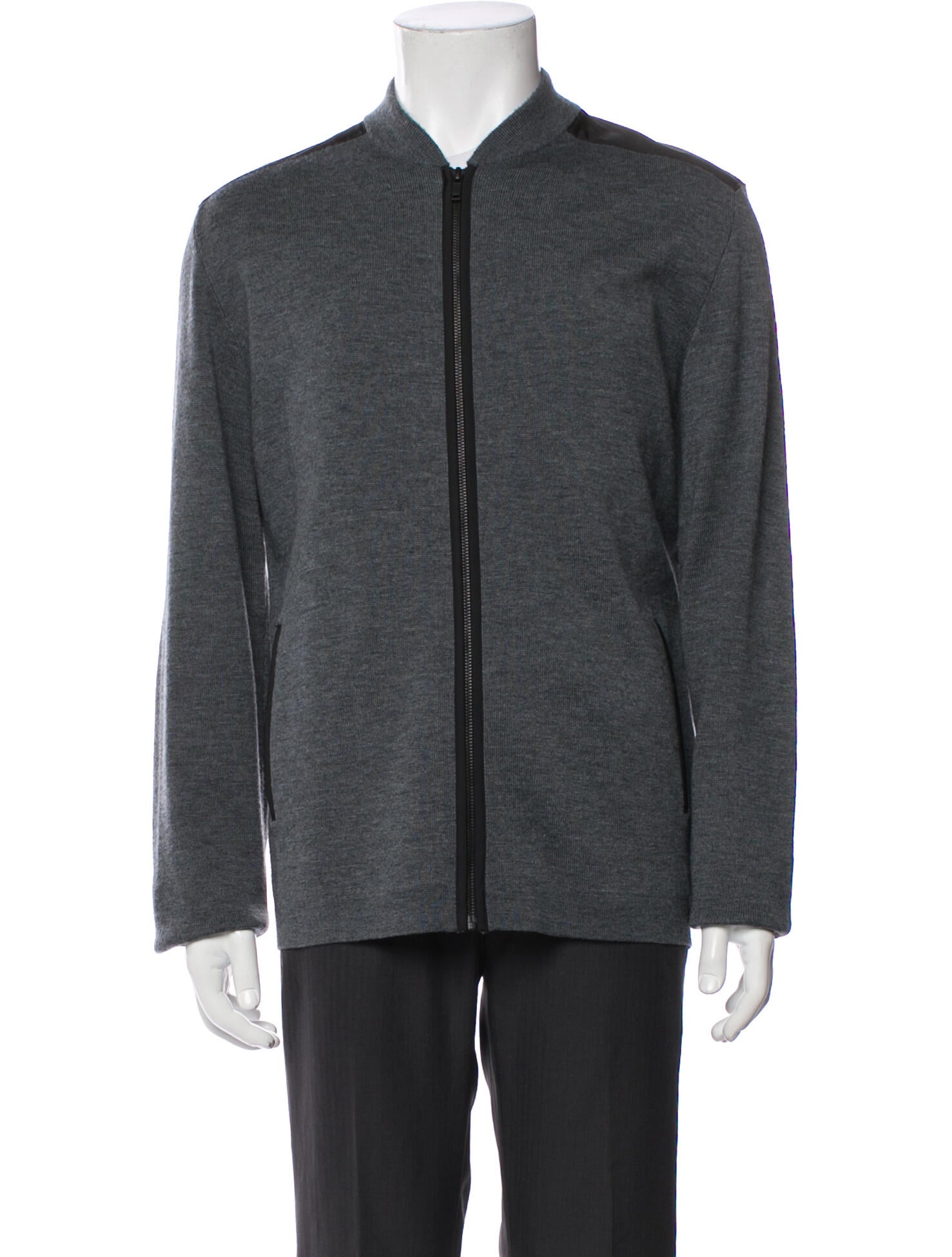 Theory Merino Wool Bomber Jacket