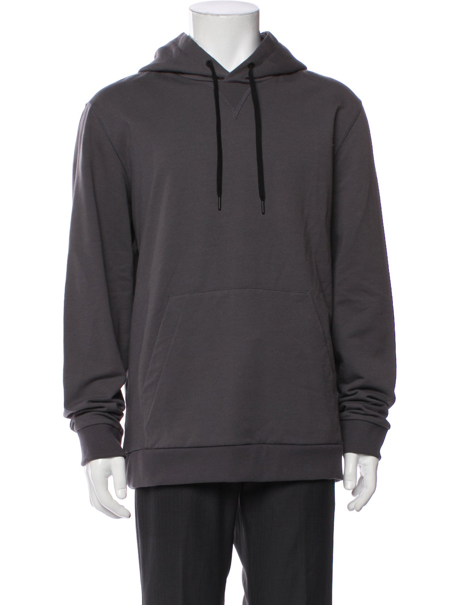 Theory V-Neck Long Sleeve Hoodie