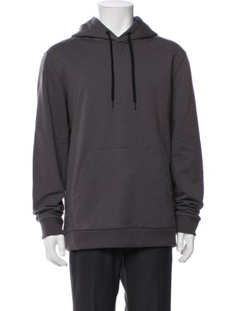 Theory V-Neck Long Sleeve Hoodie