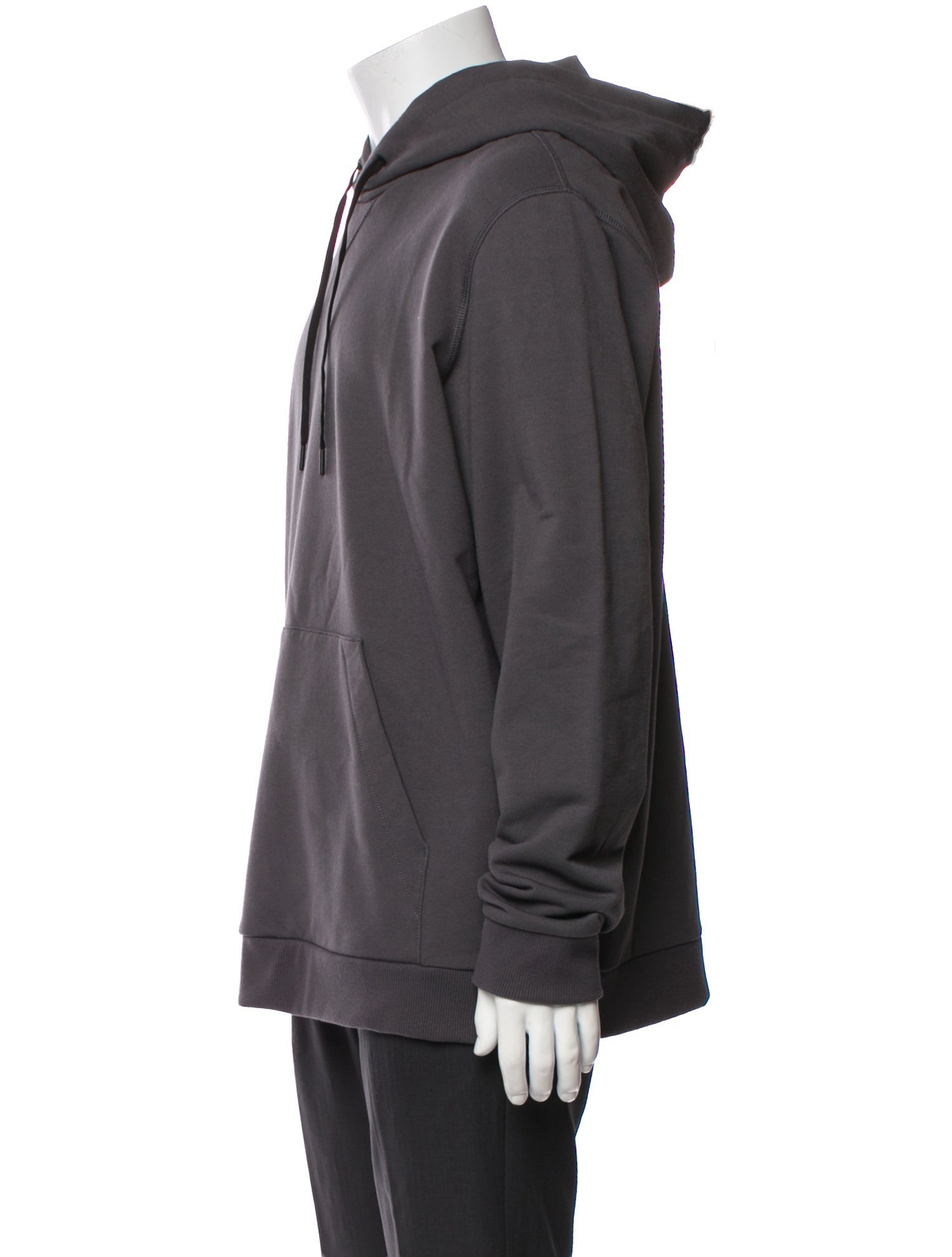 Theory V-Neck Long Sleeve Hoodie
